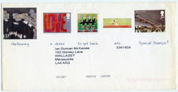 ROYAL MAIL SPECIAL STAMPS / ADDRESS - WALLASEY, GORSEY LANE (McKENZIE) - Briefe U. Dokumente