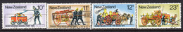 New Zealand 1977 Fire Fighting Appliances Set Of 4, Used, SG 1156/9 (A) - Oblitérés