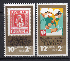 New Zealand 1978 Health Set Of 2, MNH, SG 1179/80 (A) - Nuevos