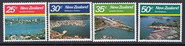 New Zealand 1980 Large Harbours Set Of 4, MNH, SG 1221/4 (A) - Ongebruikt