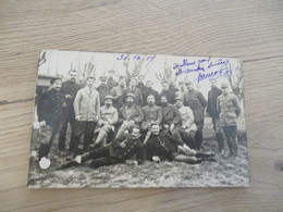 Carte Photo Guerre 14/18 Gstrad Militaires Prisonniers Camp ? Texte Au Dos - Weltkrieg 1914-18