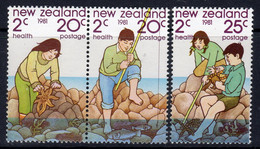 New Zealand 1981 Health Set Of 3, MNH, SG 1249/51 (A) - Ongebruikt