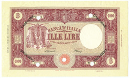 1000 LIRE CAMPIONE BARBETTI GRANDE M MEDUSA REPUBBLICA ITALIA 14/04/1948 BB/SPL - Other & Unclassified