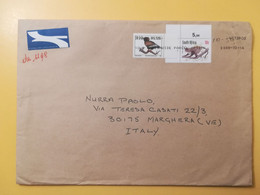 2000 BUSTA INTESTATA AIRMAIL COVER SUD AFRICA SUID AFRIKA SOUTH BOLLO ANIMALS OBLITERE' FOR ITALY - Briefe U. Dokumente