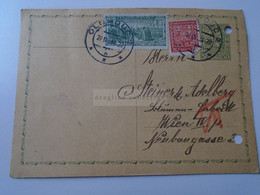 D189091  Czechoslovakia   Postkarte  Ganzsache -Entier  - OLOMUC 1934  Franz MAZAL - Other & Unclassified