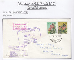 Gough Island 1978 Ship Visit MV Agulhas .  Ca Gough Island 31.10.1978 (GH212) - Bases Antarctiques
