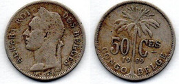 Congo- Belge 50 Centimes 1929 TB - 1910-1934: Albert I