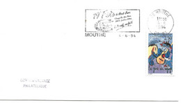 France Enveloppe 1er Jour  Fête Du Haut-jura  Mouthe 25 - Doubs - Cachet à Date 1994 - Mechanical Postmarks (Advertisement)