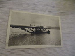 CPA Aviation Air Plane L'hydravion Croix Du Sud Pour Le Transport Du Courrier D'Afrique En Amérique Du Sud - 1939-1945: 2. Weltkrieg