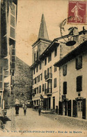 St Jean Pied De Port * La Rue De La Mairie * Marchand De Tissus CANDAU - Saint Jean Pied De Port