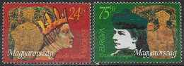 Hungary 1996. Scott #3524-5 (U) Europa, Famous Women  *Complete Set* - Usati