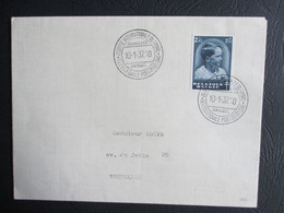446 - Prins Boudewijn - Dag Van De Postzegel - Op Brief Met Gelegenheidsstempel - Kwot € 15 - Used Stamps