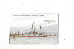 NADIEDJA (Bulgarie) - Cuirassé   - Edition De La Chocolaterie D'Aiguebelle - Format 9,6 X 6,4 - - Bateaux