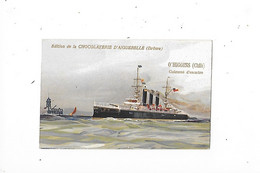 O'HIGGINS (Chili) - Cuirassé D'escadre   - Edition De La Chocolaterie D'Aiguebelle - Format 9,6 X 6,4 - - Boats