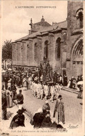 Riom La Procession De Saint-Amable Puy-de-Dôme 63200 N°2538 Cpa Ayant Voyagée Dos Vert En TB.Etat - Riom