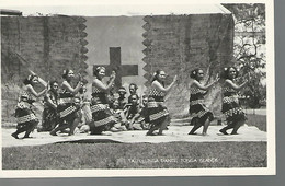 59129 ) Tonga Islands Tau'olunga Dance Real Photo Postcard RPPC - Tonga