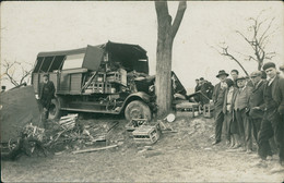 57 SARREBOURG / Camion Accidenté / CARTE PHOTO - Sarrebourg