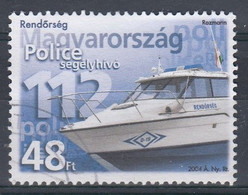 O M1880. Hungary 2004. Police. Cancelled - Used Stamps