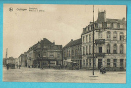 * Zottegem - Sotteghem (Oost Vlaanderen) * (Nels, Uitg Kinders Cosyns) Statieplein, Place De La Gare, Hotel, Café, Old - Zottegem