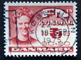 Denmark 1975 CZ.slania Ernationnales Year Of The Woman MiNr.588 ( Lot A 1439  ) - Usado