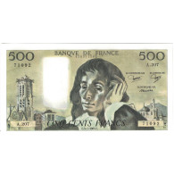 France, 500 Francs, Pascal, 1984, A.207, SPL+, Fayette:71.31, KM:156e - 500 F 1968-1993 ''Pascal''