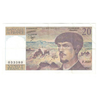 France, 20 Francs, Debussy, 1987, F.020, SUP, Fayette:F66.08A20, KM:151b - 20 F 1980-1997 ''Debussy''