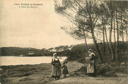 Quimper * La Rivière * L'anse Du Kergoz * Coiffe * Villageois - Quimper