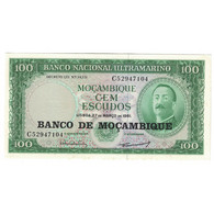 Billet, Mozambique, 100 Escudos, 1961, 1961-03-27, KM:109a, SPL - Mozambique