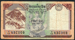 NEPAL P77 10 RUPEES  2017 Signature 17  FINE - Népal