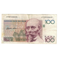 Billet, Belgique, 100 Francs, Undated (1982-94), KM:142a, B - 100 Frank