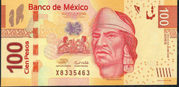 MEXICO P124b 100 PESOS 2009   Serie E   #X833--  UNC. - Mexique