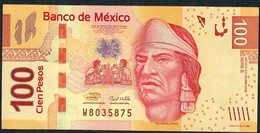 MEXICO P124b 100 PESOS 2009   Serie E   #XW803--  UNC. - Mexique