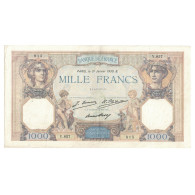 France, 1000 Francs, Cérès Et Mercure, 1930, Y.857, TB+, Fayette:37.4, KM:79a - 1 000 F 1927-1940 ''Cérès Et Mercure''