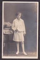 Portrait Of Young Girl On First Comunion / Hans Jager's Wtw. Nachflg Arnold Schuster Klagenfurt/ Postcard Not Circulated - Kommunion