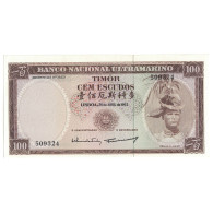 Billet, Timor, 100 Escudos, 1963, 1963-04-25, KM:28a, NEUF - Timor