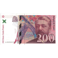 France, 200 Francs, Eiffel, 1996, A.023, NEUF, Fayette:75.2, KM:159a - 500 F 1968-1993 ''Pascal''