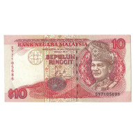 Billet, Malaysie, 10 Ringgit, Undated (1989), KM:29, TTB+ - Malesia