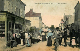 La Bernerie * Epicerie Mercerie AU BON MARCHE , La Rue De Pornic - La Bernerie-en-Retz