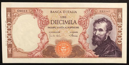 10000 Lire Michelangelo 04 01 1968 Spl/sup  LOTTO 3862 - Collections