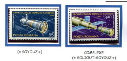 Roumanie ** PA 267/268 - Coopération Spatiale Sovieto-roumaine - Unused Stamps