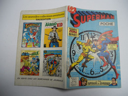 SUPERMAN POCHE DOUBLE N° 62-63 SUPERGIRL SUPERBOY SAGEDITION  1982 WOLFMAN  BE++ - Superman