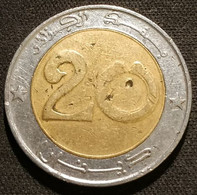 ALGERIE - ALGERIA - 20 DINARS 1996 ( 1416 ) - KM 125 - Lion De L'Atlas - Algérie
