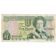 Billet, Jersey, 1 Pound, Undated (2000), KM:26a, TB - Jersey