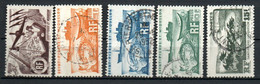 Col24 Colonies Saint Pierre & Miquelon SPM N° 337 à 341 Oblitéré Cote 17,50€ - Used Stamps