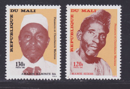 MALI N°  408 & 409 ** MNH Neufs Sans Charnière, TB (d0850) Penseurs Et Chercheurs Maliens - 1981 - Mali (1959-...)