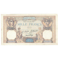 France, 1000 Francs, Cérès Et Mercure, 1928, S.735, TB+, Fayette:37.2, KM:79a - 1 000 F 1927-1940 ''Cérès E Mercure''