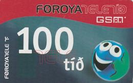 Faroe Islands, 100 Kr, Funny 'Face', 2 Scans,    01.07.2006 - Féroé (Iles)