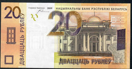 BELARUS P39 20 RUBLEI DATED 2009 Issued 2016  #CP    UNC. - Wit-Rusland