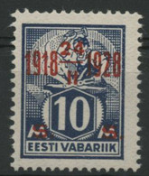 ESTONIE / EESTI N° 93 (Mi 70) Neuf Sans Charnière ** (MNH). TB - Estonie