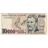 Billet, Brésil, 10,000 Cruzeiros, 1991, KM:233a, TB+ - Brésil